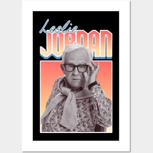 Leslie jordan Posters and Art